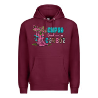 Burgundy velantines day cupid find me a cowboy Premium Hoodie - AdoDesignShop