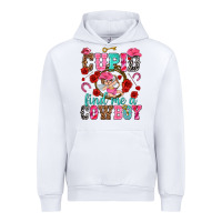 White cupid find me a cowboy Urban Hoodie - NancyCooperArtShop