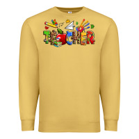 Antique Gold autism teacher Premium Sweatshirt - Zillion Design Studio