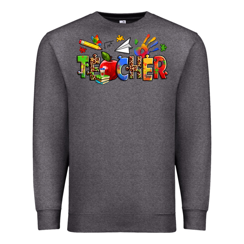 Autism Teacher Premium Sweatshirt by Zillion Design Studio | Teevron