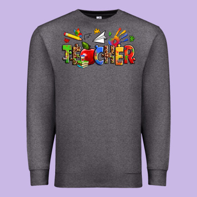 Autism Teacher Premium Sweatshirt Designed By Zillion Design Studio