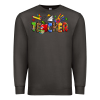 Smoke autism teacher Premium Sweatshirt - Zillion Design Studio