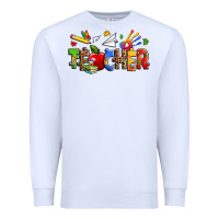 White autism teacher Premium Sweatshirt - Zillion Design Studio