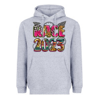 Heather Grey race 2023 Heavyweight Hoodie - Zillion Design Studio