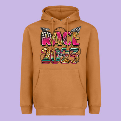 Race 2023 Heavyweight Hoodie Designed By Zillion Design Studio