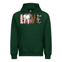 Forest Green love dentist life Urban Hoodie - Jasminsmagicworld