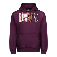 Mauve Wine love dentist life Urban Hoodie - Jasminsmagicworld
