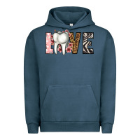 Pigment Midnight Navy love dentist life Urban Hoodie - Jasminsmagicworld