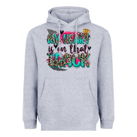 Heather Grey my heart is on that track Heavyweight Hoodie - Zillion Design Studio