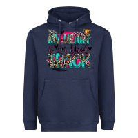 Navy my heart is on that track Heavyweight Hoodie - Zillion Design Studio