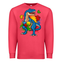 Cardinal autism trex Premium Sweatshirt - Zillion Design Studio