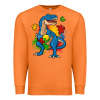 Carrot autism trex Premium Sweatshirt - Zillion Design Studio