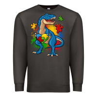 Smoke autism trex Premium Sweatshirt - Zillion Design Studio
