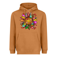 Meerkat strawberry sunflower Heavyweight Hoodie - texasbilliewilder