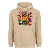 Mushroom strawberry sunflower Heavyweight Hoodie - texasbilliewilder