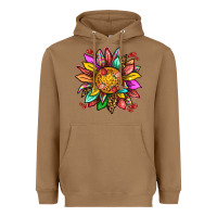 Strawberry Sunflower Heavyweight Hoodie | Teevron