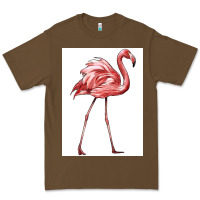 Cacao Pink Flamingo Premium Tee - LillyAllenDesigns