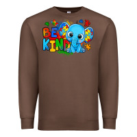 Chestnut be kind autism elephant Premium Sweatshirt - Zillion Design Studio