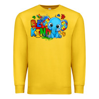Lemon be kind autism elephant Premium Sweatshirt - Zillion Design Studio