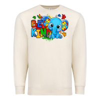 Sandshell be kind autism elephant Premium Sweatshirt - Zillion Design Studio