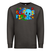 Smoke be kind autism elephant Premium Sweatshirt - Zillion Design Studio