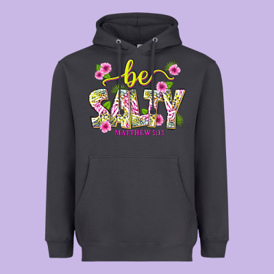 Summer Be Salty Matthew 5 13 Heavyweight Hoodie Designed By Texasbilliewilder