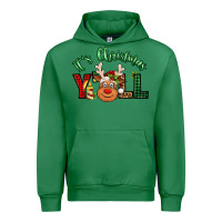 Emerald it's christmas y'all reindeer Urban Hoodie - Jasminsmagicworld