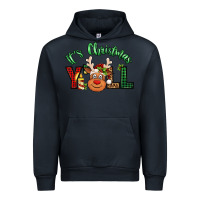 Navy it's christmas y'all reindeer Urban Hoodie - Jasminsmagicworld