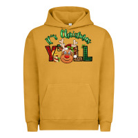 Pigment Peanut Butter it's christmas y'all reindeer Urban Hoodie - Jasminsmagicworld