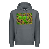 Rock western leopard distressed background Premium Hoodie - AdoDesignShop