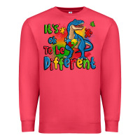 Cardinal it's ok to be different autism trex Premium Sweatshirt - Zillion Design Studio