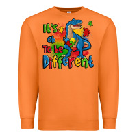 Carrot it's ok to be different autism trex Premium Sweatshirt - Zillion Design Studio