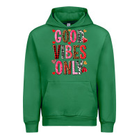Emerald good vibes only Urban Hoodie - NancyCooperArtShop