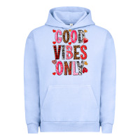 Pigment Grape Ice good vibes only Urban Hoodie - NancyCooperArtShop
