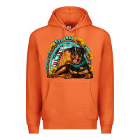 Carrot Rottweiler  rainbow Premium Hoodie - Artiststas