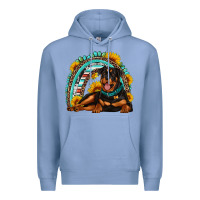 Colony Blue Rottweiler  rainbow Premium Hoodie - Artiststas