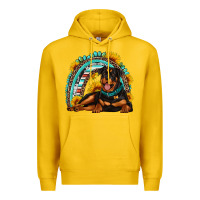 Lemon Rottweiler  rainbow Premium Hoodie - Artiststas