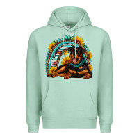 Seafoam Rottweiler  rainbow Premium Hoodie - Artiststas