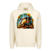 Tofu Rottweiler  rainbow Premium Hoodie - Artiststas