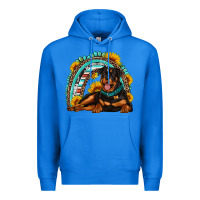 True Royal Rottweiler  rainbow Premium Hoodie - Artiststas