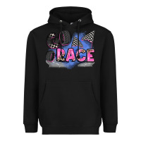 Black go race Heavyweight Hoodie - Zillion Design Studio