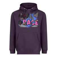 Plum go race Heavyweight Hoodie - Zillion Design Studio