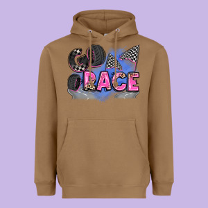 Go Race Heavyweight Hoodie Designed By Zillion Design Studio