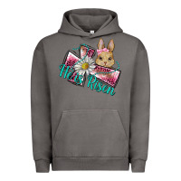 Pigment Tornado he is risen cross rabbit Urban Hoodie - BarkalooDesign
