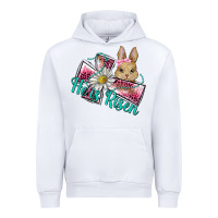 White he is risen cross rabbit Urban Hoodie - BarkalooDesign
