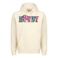 Sandshell valentines day howdy and heart gift Premium Hoodie - AdoDesignShop