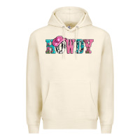 Tofu valentines day howdy and heart gift Premium Hoodie - AdoDesignShop