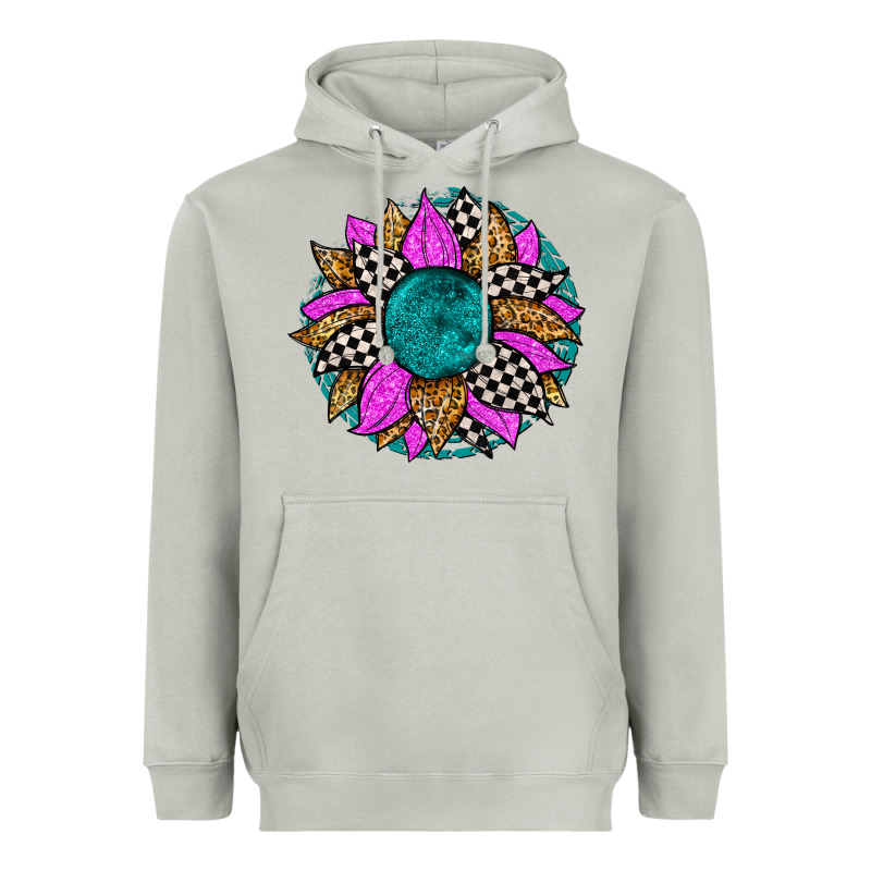 Race Sunflower Heavyweight Hoodie by Zillion Design Studio | Teevron