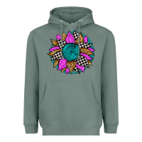 Sage race sunflower Heavyweight Hoodie - Zillion Design Studio