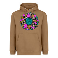Toasted Coconut race sunflower Heavyweight Hoodie - Zillion Design Studio